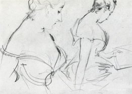 Deux études pour Madame X
