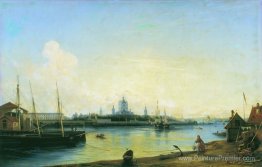Smolny vu de Bolshaya Okhta