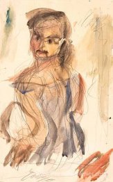 La femme qui regarde en arrière
