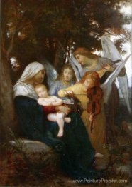 Étude pour Vierge aux anges