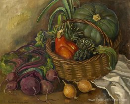 Nature morte avec des légumes