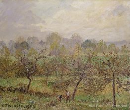 Automne, brume du matin, éragny-sur-epte