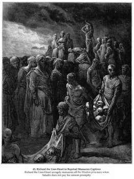 Richard I Le Capres Massacres de Lionheart en représailles