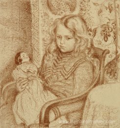 Fille avec poupée