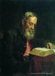 Portrait d'Efim Repin, le père de l'artiste