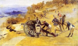 Une artillerie de champs de batterie, Nouvelle-Galles du Sud