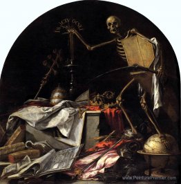 Allégorie de la mort: dans les oculi ictu