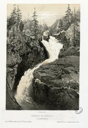 Cascade de Cérizet (Cauteretz (c'est-à-dire Cauterets))