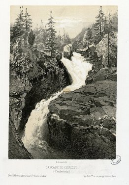 Cascade de Cérizet (Cauteretz (c'est-à-dire Cauterets))
