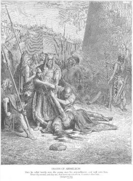 La mort d'Abimelech