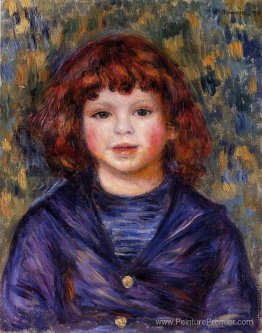 Portrait de Pierre Renoir dans un costume de marin