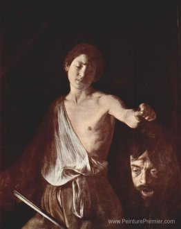 David avec la tête de Goliath