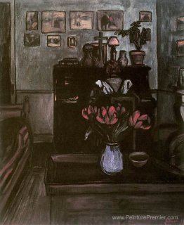 Crépuscule dans une pièce intime