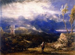 Christian descendant dans la vallée de l'humiliation