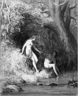 La pulpe salée qu'ils mâchent, et dans l'écorce, toujours pendan