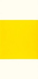 Carré jaune sur fond blanc