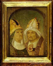 Deux têtes masculines