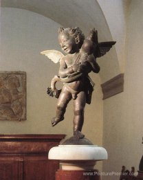 Putto avec Dolphin