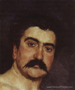 La tête du lutteur. Portrait du lutteur n.d. Kuznetsov