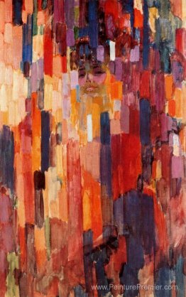 Madame Kupka entre les verticales