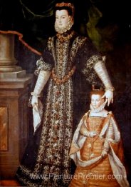 Portrait de Diane D'Andouins et de sa fille