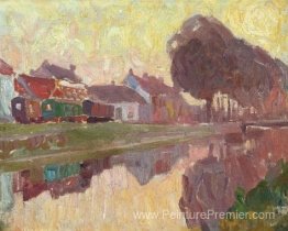 Gand, une vue de la coupure
