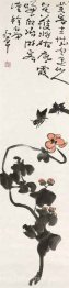 Papillons et hibiscus