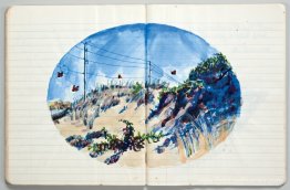 Untitled (Penmate Composition Notebook) (détail)