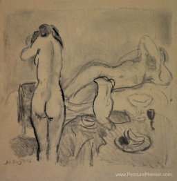 Deux nus en studio