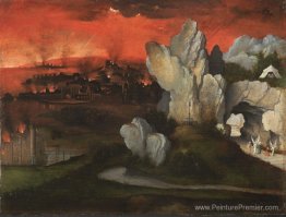 Paysage avec la destruction de Sodome et Gomorrh