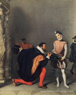 Don Pedro de Toledo embrassant l'épée de Henri IV