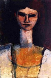 Buste d'une jeune femme