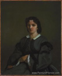 Femme avec des gants