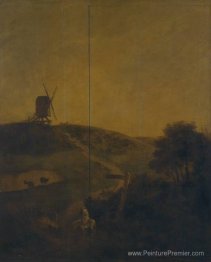 Un moulin à vent près de Norwich