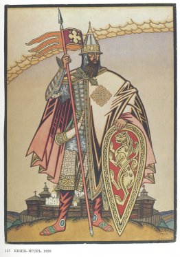 Conception de costumes pour l'opéra "Prince Igor" par Alexander