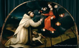 Saint Dominic reçoit le chapelet