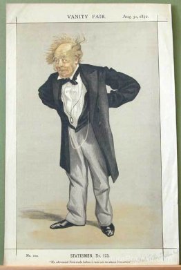 Hommes d'État n ° 1230 Caricature du RT Hon CP Villiers M.P.