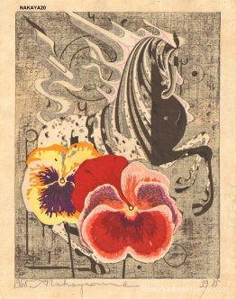 Fleurs et cheval d'équitation