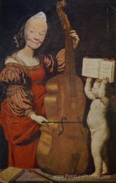 Portrait ridicule (violoncelle, chérubin)
