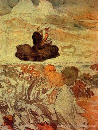 Prophète Elijah dans le désert
