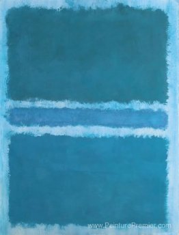 Sans titre (bleu divisé par le bleu)