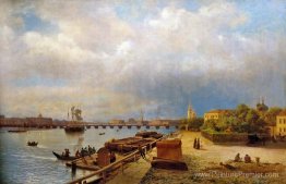 Vue de la NEVA et PETER et Paul Fortress