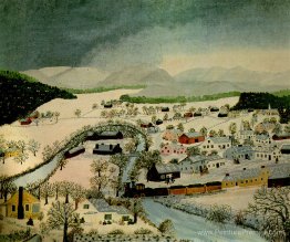 Hoosick Falls, New York, en hiver