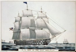 US Ship of the Line Ohio 104 Guns