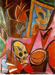 Composition avec crâne