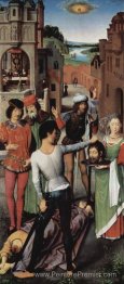 Triptych du mariage mystique de Sainte-Catherine d'Alexandrie, I