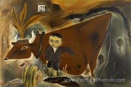 Petit Joe avec la vache