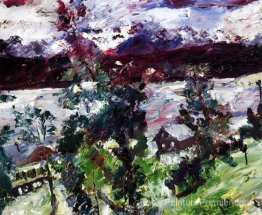 Le Walchensee, new neige