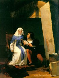 Fra Filippo Lippi tombant amoureux de son modèle