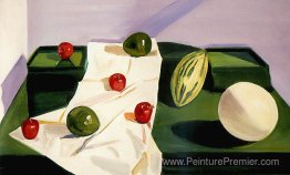 Nature morte avec melon chinois